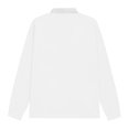 thumbnail image 2 of Polo de manga larga con el cuello en blanco para hombre/Caballero Modelo Rugby (Blanco), 2 of 2