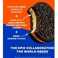 thumbnail image 4 of 2 x OREO REESE'S Peanut Buttery Creme Chocolate Sandwich Cookies, Limited Edition, 10.81 oz, 4 of 5
