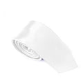 thumbnail image 6 of Men Classic Dress T-Shirt Tie Solid Color Satin Wedding Party Formal Business Attire, 6 of 7