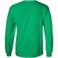 thumbnail image 2 of Gildan Men's 100 Percent Cotton Long Sleeve T-Shirt. G2400, 2 of 2