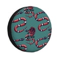 thumbnail image 1 of Balery Snake And Rose Cubiertas para Neumáticos - Protector Resistente para Neumáticos de Camioneta, SUV, Remolque, Camper y RV-17 inch, 1 of 6