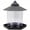 Black, variant on Wild Bird Feeders for Outside Hanging, Garden Yard Outdoors Decoration, Hexagon Shaped with Roof Hanging Birds Feeder Squirrel Proof Gazebo Bird Feeder for Bird Watchers