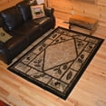 thumbnail image 4 of Mayberry Rug American Destination Brasstown Bald Pine Cone Area Rug 5'3" x 7'3" 5' x 8' Indoor, 4 of 5