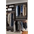 thumbnail image 3 of Easy Track Wood Laminate Ultimate Corner Closet Oranizer, 3 of 8