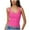 Hot Pink, variant on Lutiedan Tank Tops for Women Crewneck Thick Strap Double Lined Basic Workout Camisole Fitted Basic Sleeveless Fashion Summer Tops