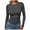 Dark Gray, variant on TTUHYWXI Women's Long Sleeve Shirts Spring 2026 Casual Basic Going Out Crop Tops Slim Fit Tight Y2K Clothes (Hot Pink, M)