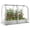 Silver, variant on Gymax 6 x 3 x 1 FT Galvanized Raised Garden Bed w/Greenhouse Cover 2 Roll-up Windows Sliver & Transparent