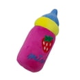 thumbnail image 4 of Juguete chirriante de botella para perro, juguete de peluche para perro, juguete de peluche chirriante para perro con leche, juguete de peluche para botella de perro, integración perfecta Jadeshay  A, 4 of 8