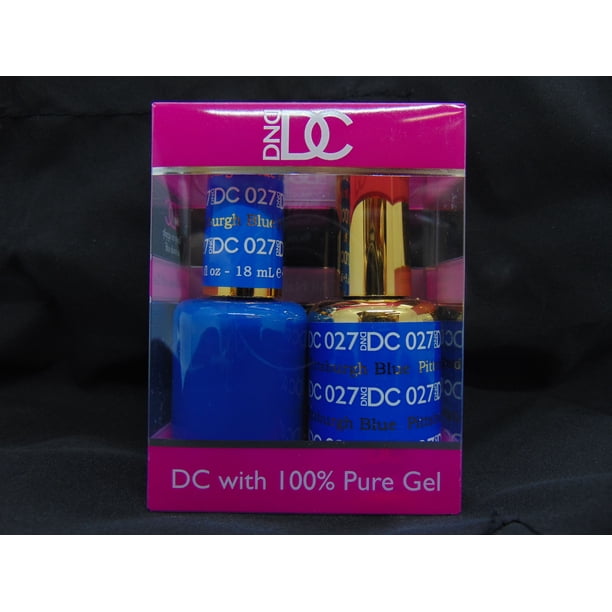 DND DC Duo Soak off Gel & Matching nail polish, 027 Pittsburgh