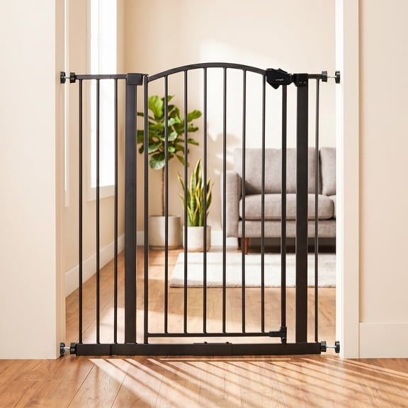 Regalo Extra Tall Bronze Arched Décor Baby Safety Gate, Age Group 6 to 24 Months, Baby Gate