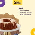 thumbnail image 6 of Wilton Non-Stick Bundt Cake Pan 9x3 Fluted Tube Pan Perfect for Monkey Bread or Baked Mac & Cheese, 6 of 15