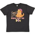 thumbnail image 3 of Inktastic Bring Back the 90s Cool Orange Cat Youth T-Shirt, 3 of 5