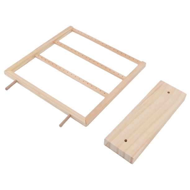 Soporte De Exposición Para Pendientes De Madera De Color, Organizador De Joyas, Almacenamiento Para Pendientes Colgantes, Para Tiendas Ideales Ministas O Ferias Comerciales, Con