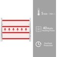 thumbnail image 4 of KEG Towel Warmer Wall Mounted with Built-in Timer 4 Bars Electric Stainless Steel Heated Towel Racks for Bathroom, Hot Plug-in Bath Towel Heater Polish Chrome, 4 of 7
