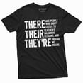 thumbnail image 3 of grammar Funny T-shirt English school teacher student shirt grammar police tshirt (X-Large Navy Blue), 3 of 7