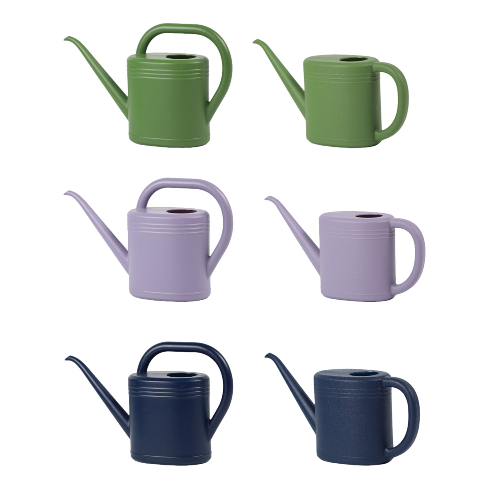 Hyasfey 1L/2L Watering Can Garden Watering Can with Removable Shower Head Handheld Outdoor Watering Can for Greenhouse Plants Flowers