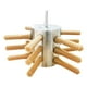 thumbnail image 1 of Máquina desplumadora de plumas de pollo, desplumadora de aves, estable, multiusos, portátil, ahorro de trabajo para gallinas de Guinea, aves de corral 18 dedos medianos Sunnimix Desplumadora de pollos, 1 of 7