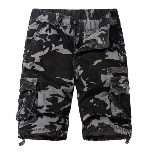 WILLBEST Pantalones Cortos Cortos para Hombre Pantalones Cortos Casuales de Cintura Elástica A La Moda para Hombre