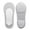 Grey, variant on Elastic Fabric Socks Cotton Pad Socks 1 Pair Women Boat Invisible Low cut Shallow Shockproof Non slip High Elasticity Soft Breathable No Odor Solid Color Socks