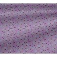 thumbnail image 4 of oneOone Cotton Jersey Pastel Purple Fabric Flower & Leaves Watercolor Quilting Supplies Print Sewing Fabric By The Yard 58 Inch Wide, 4 of 4