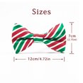 thumbnail image 4 of NMMUED Christmas Ties for Men Bowties Men Plaid Bow Tie Red Bow Ties for Men Pre-tied Bow Ties for Men K One Size, 4 of 4