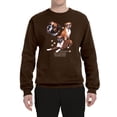 thumbnail image 2 of If It's Not a Boxer It's Just a Dog Gift | Mens Dog Lover Crewneck Graphic Sweatshirt, Brown, X-Large, 2 of 3