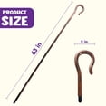 thumbnail image 6 of Joyfy 63 Inch Halloween Shepherd's Crooked Bo Peep Staff,Cane for Cosplay and Dress Up Photo Prop Accessory Decorations Halloween Costume, 6 of 7