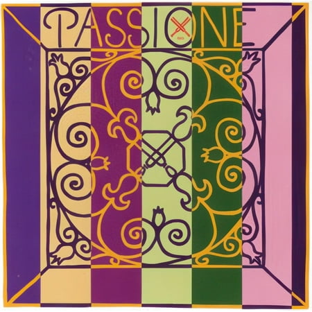 Pirastro Passione Solo 4/4 Medium Gauge Violin String Set - Loop-End E