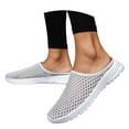 thumbnail image 3 of Wovix Slippers For Women Casual Breathable Lightweight Mesh Plaid Shoes Work Soft Sole Slip-On Mules Footwear Daily Wear, 3 of 9