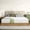 White Mattress, variant on 10" Queen Memory Foam Mattress with Cooling Green Tea Gel & Charcoal,Breathable,CertiPUR-US Certified,Mattress in a Box,White
