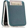 thumbnail image 3 of for Samsung Galaxy Z Flip 4 Phone Case with Card Holder,PC Hard Shockproof Back Cover Slim Durable Protective PU Leather Phone Case Cover for Samsung Galaxy Z Flip 4 5G PZ Green, 3 of 13