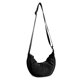 thumbnail image 1 of Bandolera EVGLOW Nylon Crescent para mujer y hombre, color negro, 1 of 7