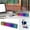 Multicolored, variant on Foqnuq Bluetooth Soundbar Speaker High Volume Subwoofer Immersive Audio for Desktop Home Theater Compact Design USB Powered