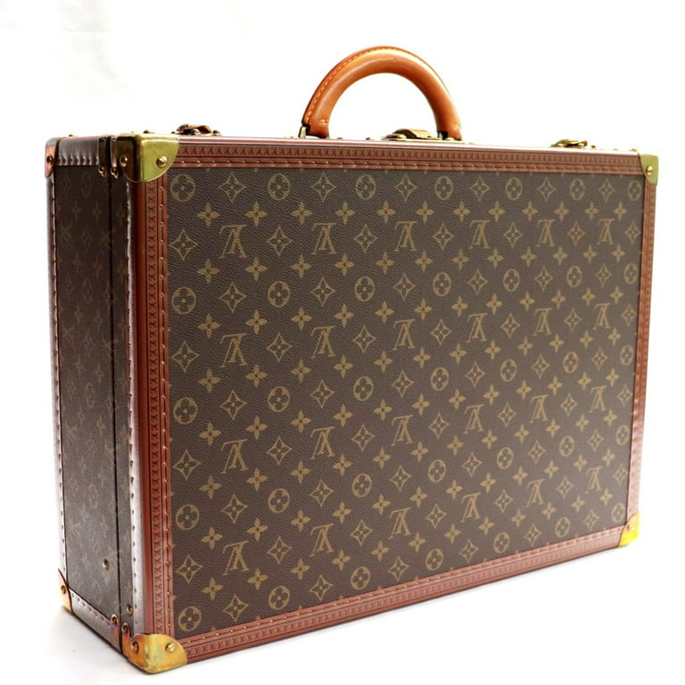 Vintage Authentic Louis Vuitton Monogram Hard Suitcase Trunk Luggage Mens