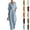 Light Blue, variant on Women's Light Blue V-Neck Wide-Leg Jumpsuit, Batwing Sleeve Ruched Waist Maxi Jumpsuit Elegant Solid Color Office Casual Vacation Outfit Light Blue XL