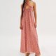 thumbnail image 1 of Vestido de fiesta de flores para mujer Vestido elegante con estampado floral para mujer Vestidos femeninos FLhrweasw Nuevo, 1 of 7