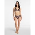 thumbnail image 2 of Time and Tru Women's and Women's Plus Cross Back Triangle Bikini Top, Sizes XS-3X, 2 of 5