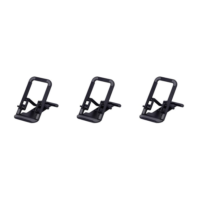 sweethay Soporte para teléfono Plegable 4 Gear Escritorio Soporte para tableta Soporte Cuna Negro Type1 NO1