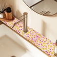 thumbnail image 2 of Yayeee Faucet Mat for Kitchen Sink 30" Diatomite Long Splash Guard Pad, Light Pink Stars, 2 of 7