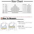 thumbnail image 3 of Womens Bras 3-Pack Sports Bra Without Support Yoga Running Underwears Sport Bras for Women WatermelonRed 2XL, 3 of 7