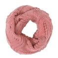 thumbnail image 3 of Basico Women Winter Infinity Scarf Warm Knitted Circle Loop wave shape, 3 of 7
