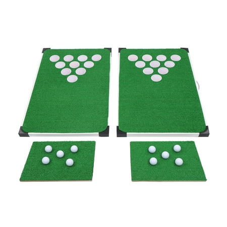 Swing Sports Golf Pong Game - Indoor or Outdoor Portable Golf Pong Chipping Game