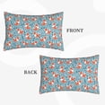 thumbnail image 2 of Sikiie Abstract leaves fox Print Plush Pillow Cover, Wrinkle-proof and Stain-resistant Pillow Protector without Pillow Core, Home Decoration-16"x24", 2 of 6