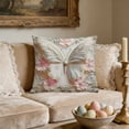 thumbnail image 7 of Vggrvlo Easter Pillow Covers 18x18 Inch Easter Butterfly Cushion Case Decoration Easter Decorations for Sofa Couch, 7 of 7