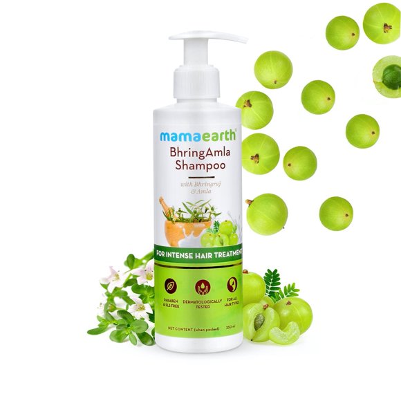 Mamaearth BhringAmla Conditioner for hair fall with Bhringraj & Amla for Intense Hair Treatment – 250ml