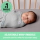 thumbnail image 2 of Envoltorio original SwaddleMe de Ingenuity, 100% algodón, de 0 a 3 meses, 2 of 6