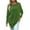 Green, variant on Annhoo Fall Tops for Women Trendy Irregular Hem Long Sleeve Crewneck Tunics Ladies Vacation Lounge Shirts