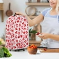 thumbnail image 3 of Yuyamidu Red Heart Blender Cover Kiss Lip Coffee Maker Juicer Appliance Cover Valentine's Day Food Processor Protector Lightweight Kitchen Blender Covers, 3 of 6