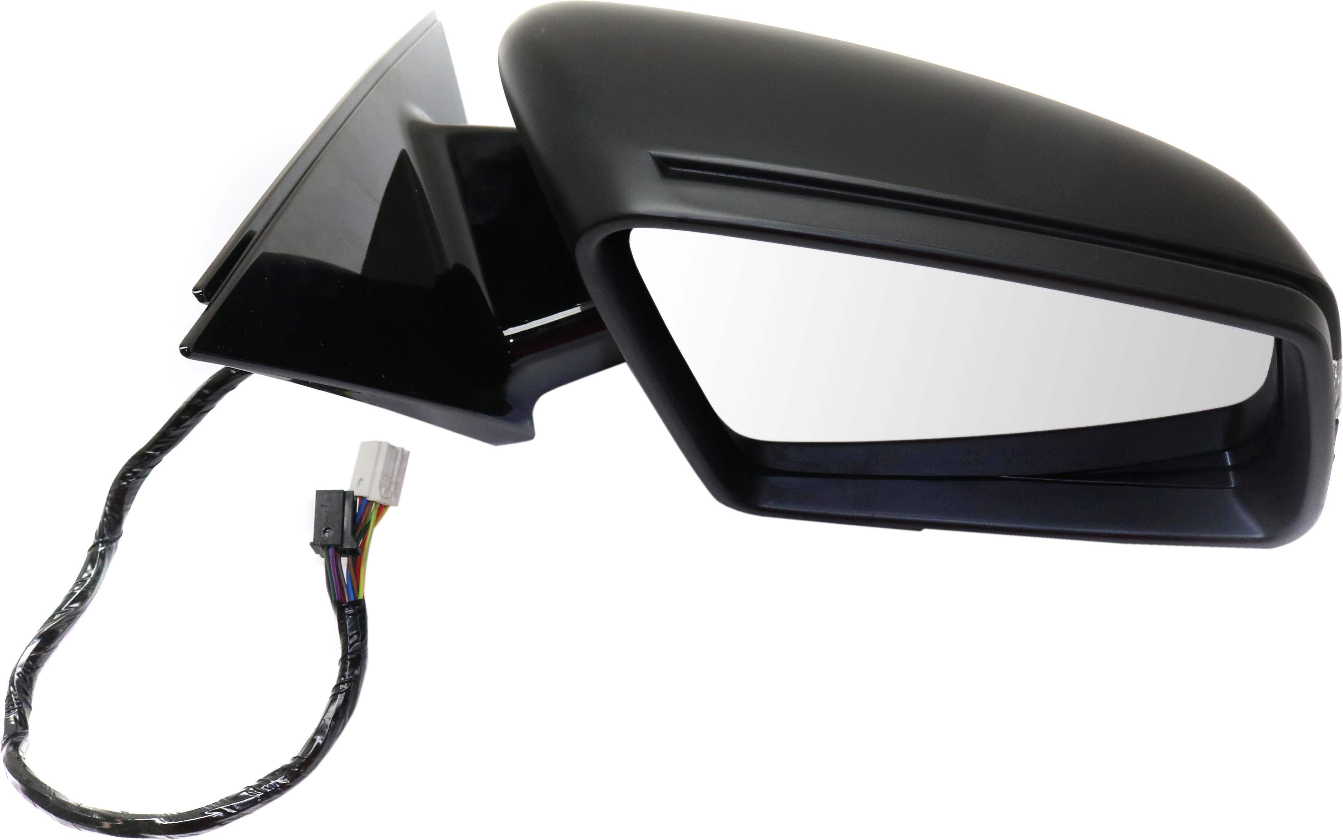 Mirror Compatible With 2010-2013 Mercedes Benz S63 AMG S65 Right Passenger Side Heated In-housing Signal Light Paintable Kool-Vue