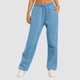 thumbnail image 3 of Pantalones de chándal Gibobby mujer con forro polar anchos y rectos Aqua L, 3 of 5